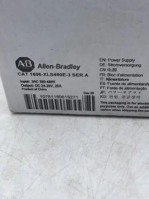 New | in-Stock ALLEN-BRADLEY ALLEN-BRADLEY 1606-XLS480E-3 SER A Misc Electrical & Power Parts | ND Industrial Surplus #1214318