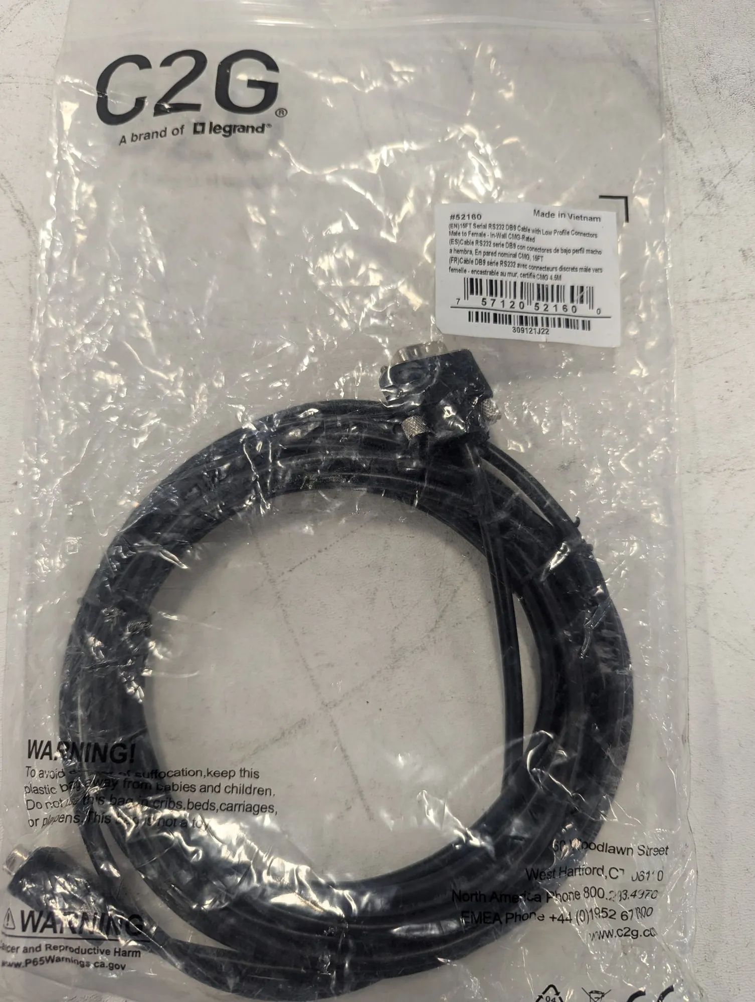 NEW C2G 52160
