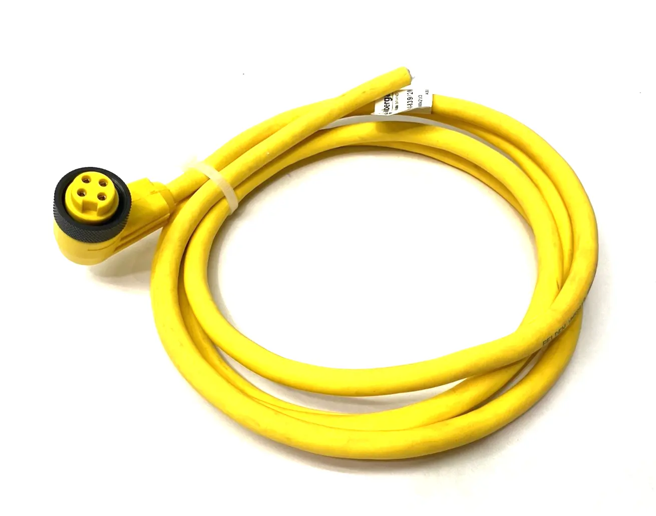 USED LUMBERG MINI POWER CABLE ASSEMBLY SGL-ENDED 500004283