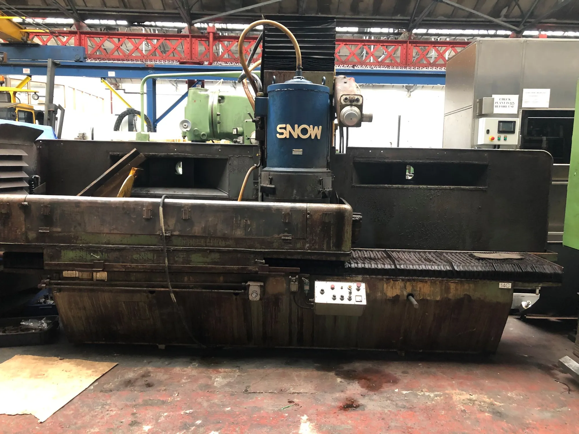 Snow V series 60″ Vertical Spindle Grinder