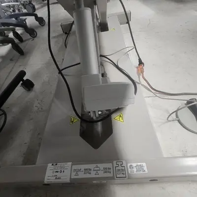 Used Clinton Clinton Open Base Power Table with One Piece Top Tables/Stretchers/Gurneys Texas US | PT Medical Technologies #1458974