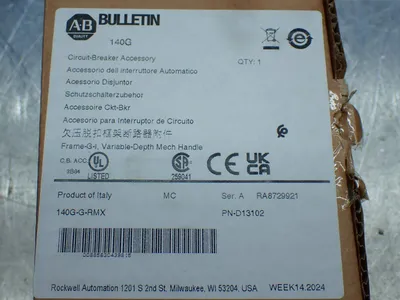 New | in-Stock ALLENBRADLEY 140GGRVM12R Circuit Breaker Parts Ohio US | HGR 24 #1095075