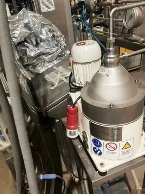 Westfalia HSD 1-06-107 biotech clarifier centrifuge, 316SS.