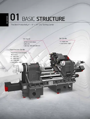 HYUNDAI WIA CNC MACHINE TOOLS SE2200LMA 3-Axis CNC Lathes (Live Tools) | Hillary Machinery (7)