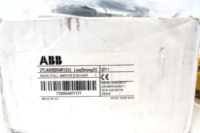 NEW ABB 2TLA050204R1233 ROPE PULL SWITCH