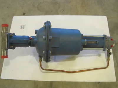 NEW ITT DIA FLO 015-0000-03225-00R CPW175 VALVE WITH 73N-BPOSITIONER