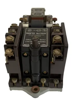 NEW JOSLYN CLARK 713UPE-76 PNEUMATIC TIMING RELAY 713UPE76