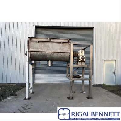 820L S/S U-Trough Ribbon Blender