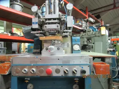 9251-700 Auto Roll Pad Printing Machine Model Micronic 100