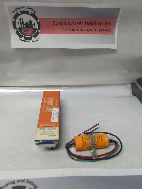 New | in-Stock SPRAGUE TVA-2765 Miscellaneous Equipment (Electrical & Power) Ohio US | Surplus Asset Holdings #1209083