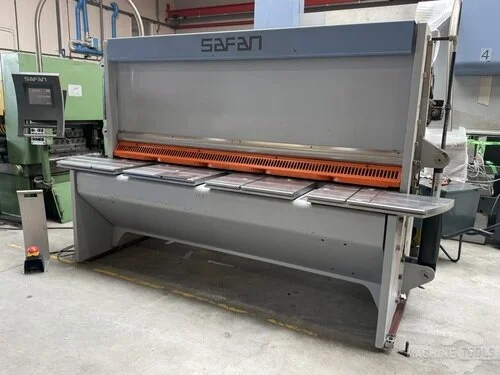 Used 2009 SAFAN HT 255-8 Power Squaring Shears (Inch) NL | Mach 4 Metal #292272