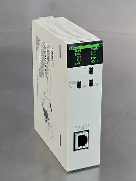 Used Omron CS1W-ETN21 PLC Ethernet Equipment South Carolina US | Palmetto Automation #1157990