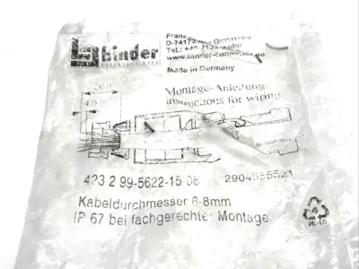 New | in-Stock BINDER 2904555521 Contact Blocks Michigan US | Maverick Industrial Sales #1395454
