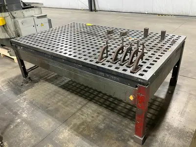 Used _UNKNOWN_ _UNKNOWN_ Welding Tables Minnesota US | Myron Bowling Auctioneers Inc #1541912