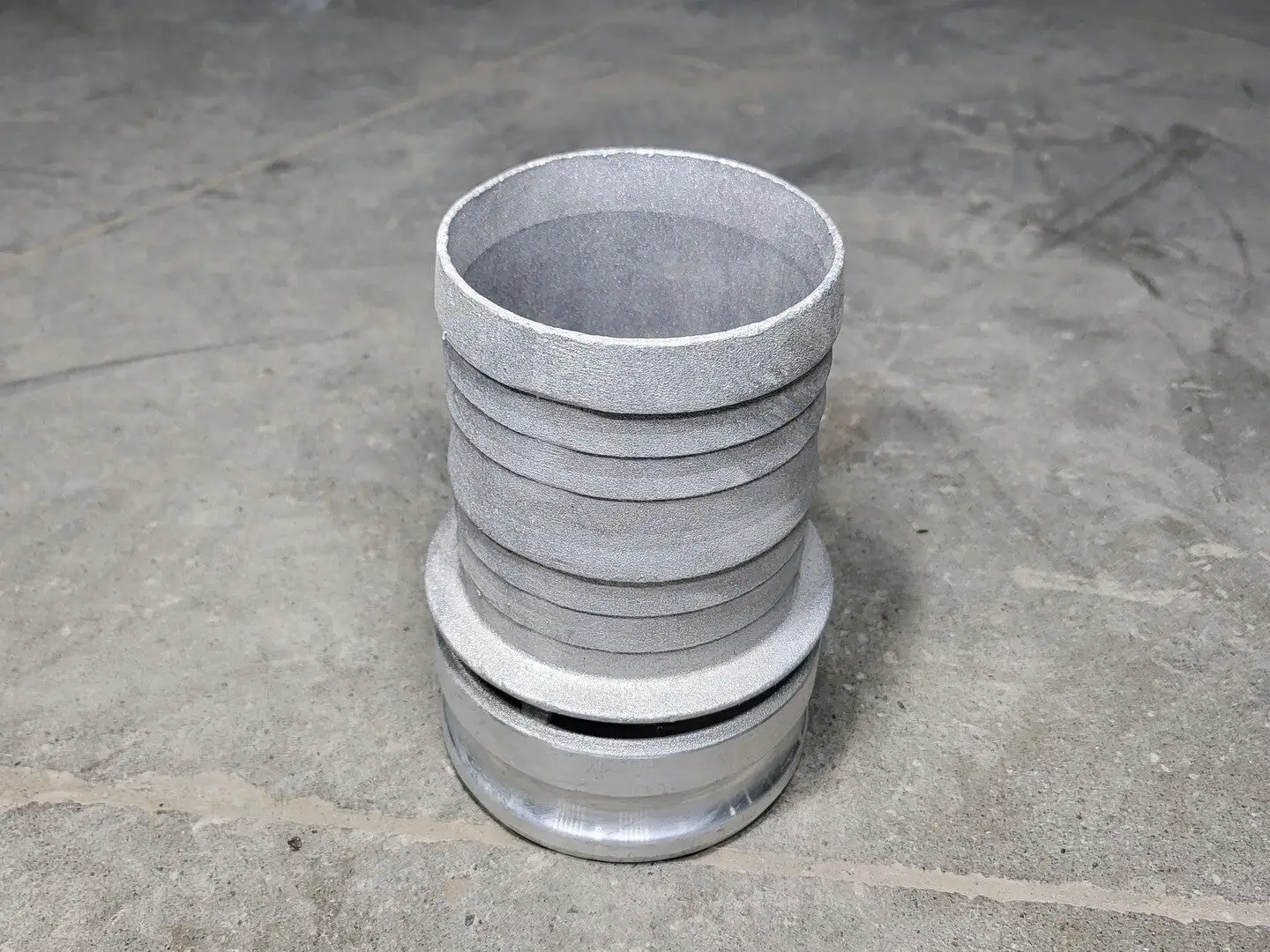 4" Camlock Hose Barb, E400, Type E, Aluminum