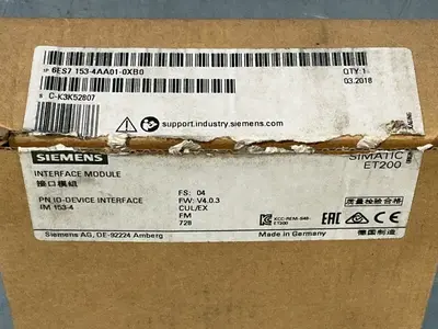 New | in-Stock SIEMENS 6ES7 1534AA010XB0 PLC Expansion Units Ohio US | HGR 24 #1357451