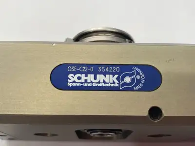 Used SCHUNK Universal Pneumatic Swivel Unit, 180-Degree Rotation 354220 Rotary Actuators Michigan US | Maverick Industrial Sales #1389741
