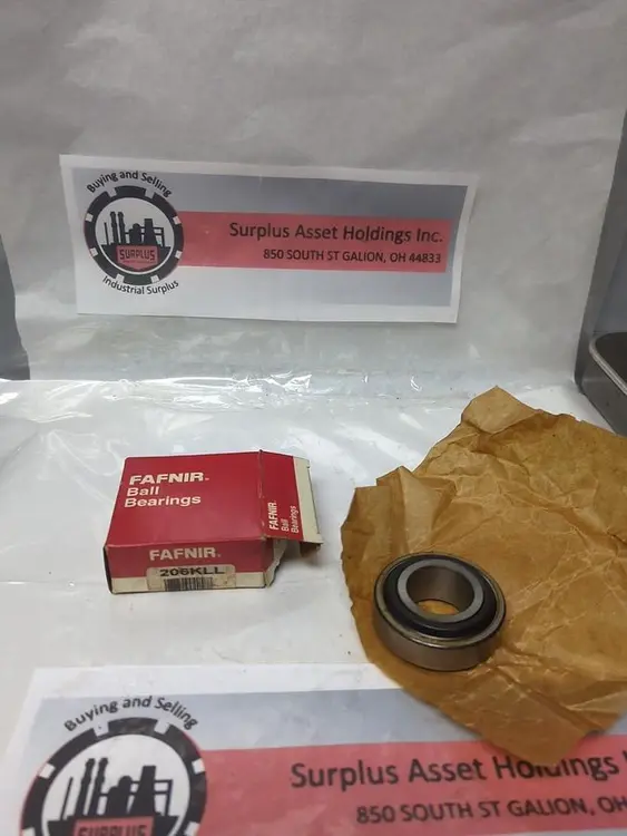 New | in-Stock FAFNIR 206KLL Bearings Ohio US | Surplus Asset Holdings #1243331