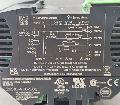 MURR 9000-41034-0100600 Circuit Monitor MICO 4.6 (BIN313)