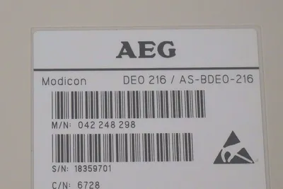 MODICON AS-BDEO-216 INPUT MODULE ASBDEO216