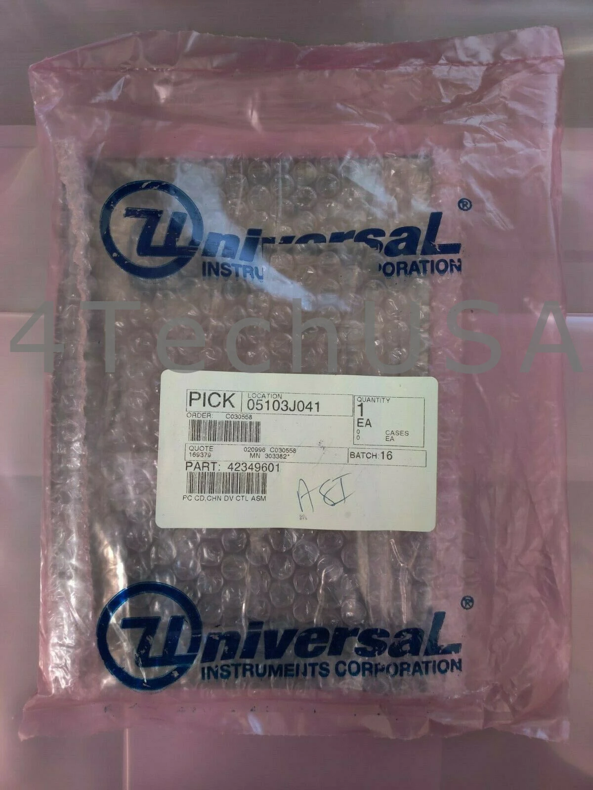 New | in-Stock Universal Instruments 42349604 Miscellaneous PCB & SMT Equipment Michigan US | 4Tech USA #1540509