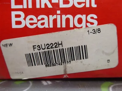 Link-Belt F3-U222H Flange Mounted Ball Bearing New