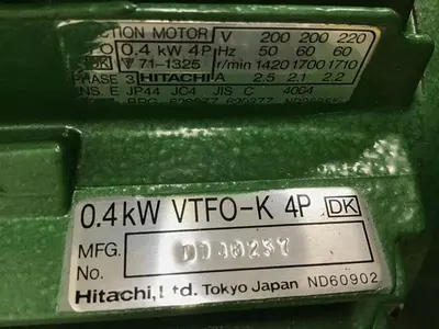 USED HITACHI VTFO-K 4P