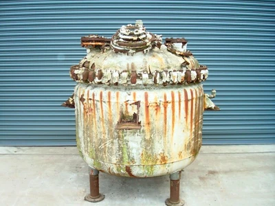 910 L Pfaudler Glass Lined Reactr Body