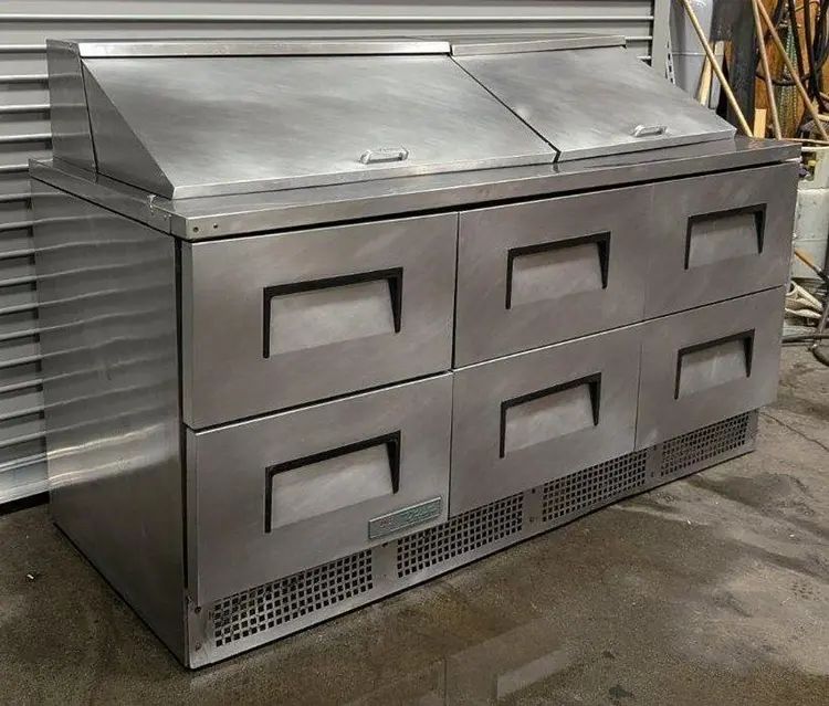 Used TRUE TFP-72-30M-D-6 Preparation Tables British Columbia CA | Surrey Food Equipment #1321863