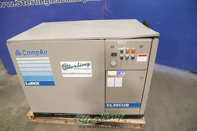 Used LEROI CL30 Rotary Screw & Sliding Vane Air Compressors California US | Sterling Machinery Exchange #1467590