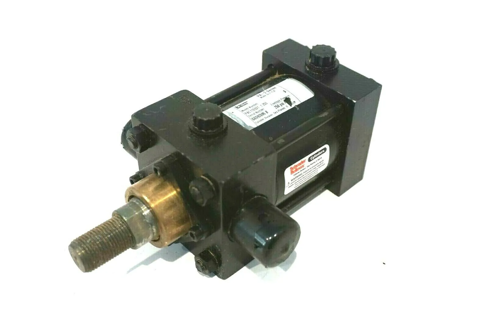 NEW SCHRADER BELLOWS PAC116921 1.250 CYLINDER PA-2 SERIES PAC1169211250