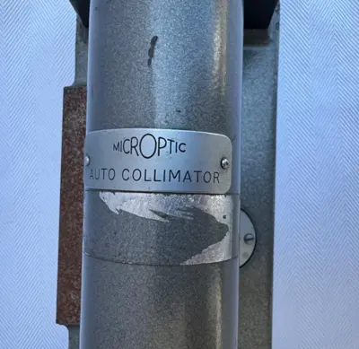 Hilger & Watts Microptic auto-collimator Autocollimater Vintage Model TA1-6