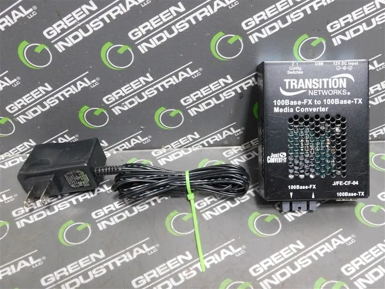 Used TRANSITION NETWORKS J/FE-CF-04(SC) Electrical Controls | Green Industrial #680675