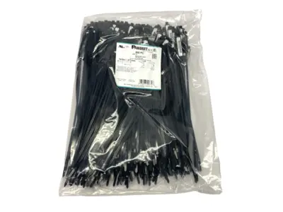 New | in-Stock Panduit Black Weather Resistant Nylon Marker Ties 14.6" Long PKG OF 500 Cable & Wire Michigan US | Maverick Industrial Sales #1397486