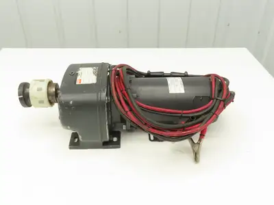 Dayton 4Z617B Gearbox 17.5:1 Speed Reducer 1/2Hp 99 RPM 12VDC 39A 454in/lbs