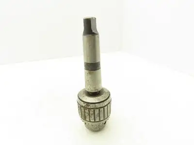 Jacobs No 16N Drill Chuck Heavy Duty Ball Bearing 1/8-5/8" Cap No 4 Morse Shank