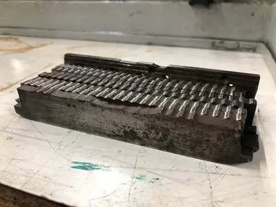 3041-385 SET OF 9 ENGINE TURNING STRAIGHT LINE PATTERN BARS