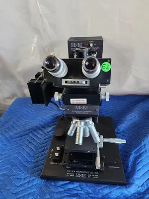 USED THE MM MICROSCOPE INC WM40