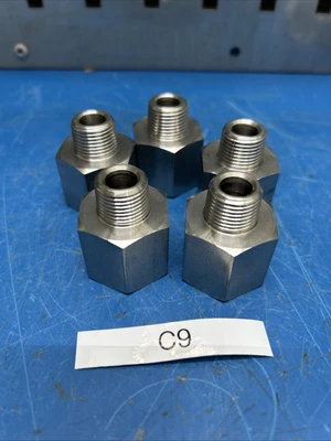 (15)Male To Female Stainless  Fittings 3/4BSPP-Fx3/8-316 S/S Fast 🇺🇸 Shipping