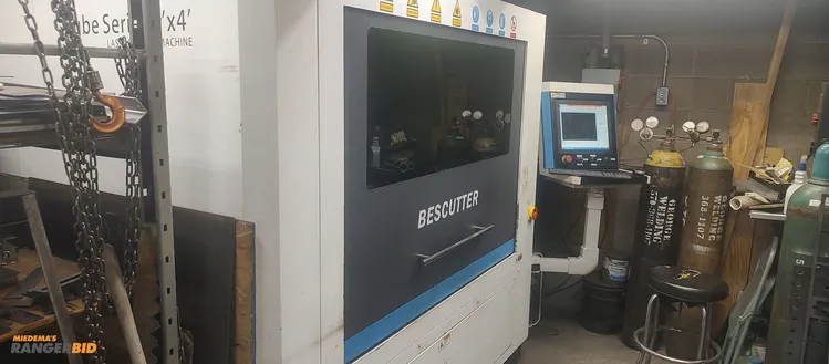 Used 2021 BESCUTTER CUBE SERIES 2000W FIBER LASER 51" X 51" FULL ENCLOSURE Laser Cutters Pennsylvania US | Miedema Asset Management Group #1186565