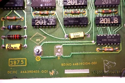 USED GENERAL ELECTRIC 44A390405-G01 PC BOARD 44A390405G01