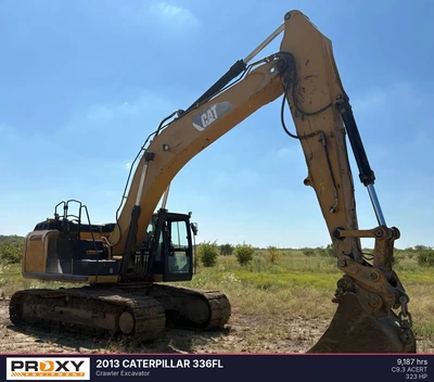Used 2013 CATERPILLAR 336FL Excavators Texas US | Proxy Equipment #1519335