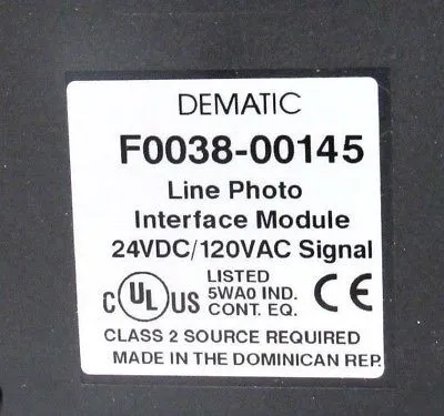 NEW ALLEN BRADLEY F0038-00145 LINE PHOTO INTERFACE MODULE SER.A F003800145