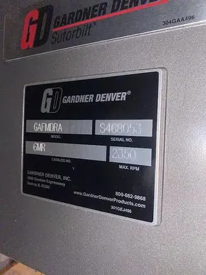 NEW GARDNER DENVER SUTORBILT GAFMDRA