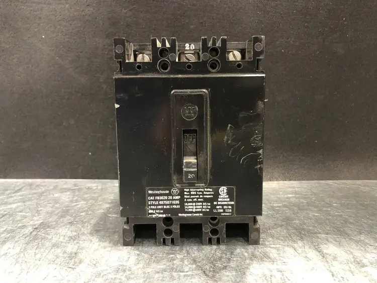 Used WESTINGHOUSE FB3020 Switchgears British Columbia CA | Lenmark #244076