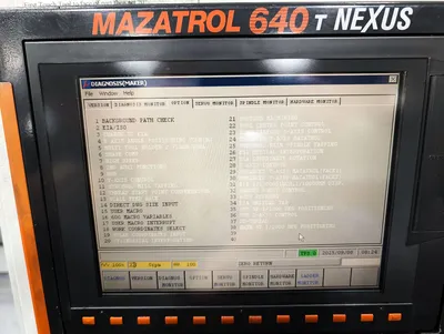 2005 MAZAK QTN-300 CNC Lathes 2-Axis | Clark Machinery Sales, LLC (5)