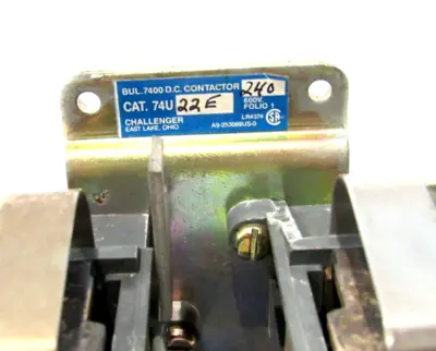 NEW CHALLENGER 74U-22E CONTACTOR 74U22E