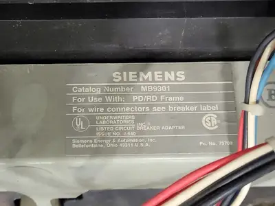USED SIEMENS PXD63B1600