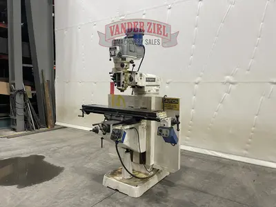 Bridgeport Series I Vertical Knee Mill, 9” x 48” Table, 2 HP