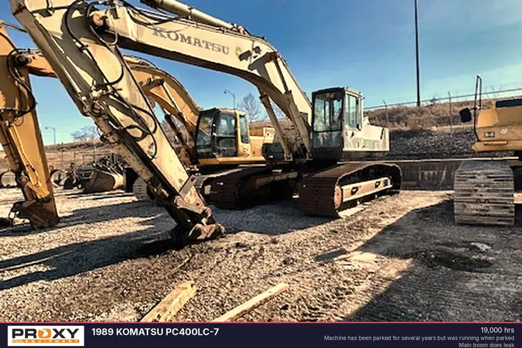 Used 1989 KOMATSU PC400LC-7 Excavators Iowa US | Proxy Equipment #1378063